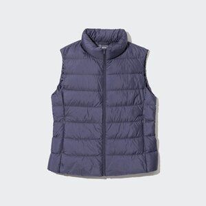 Uniqlo purple ultra light down vest